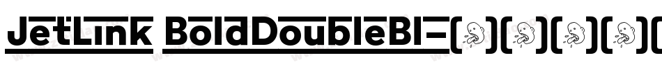 JetLink BoldDoubleBl字体转换